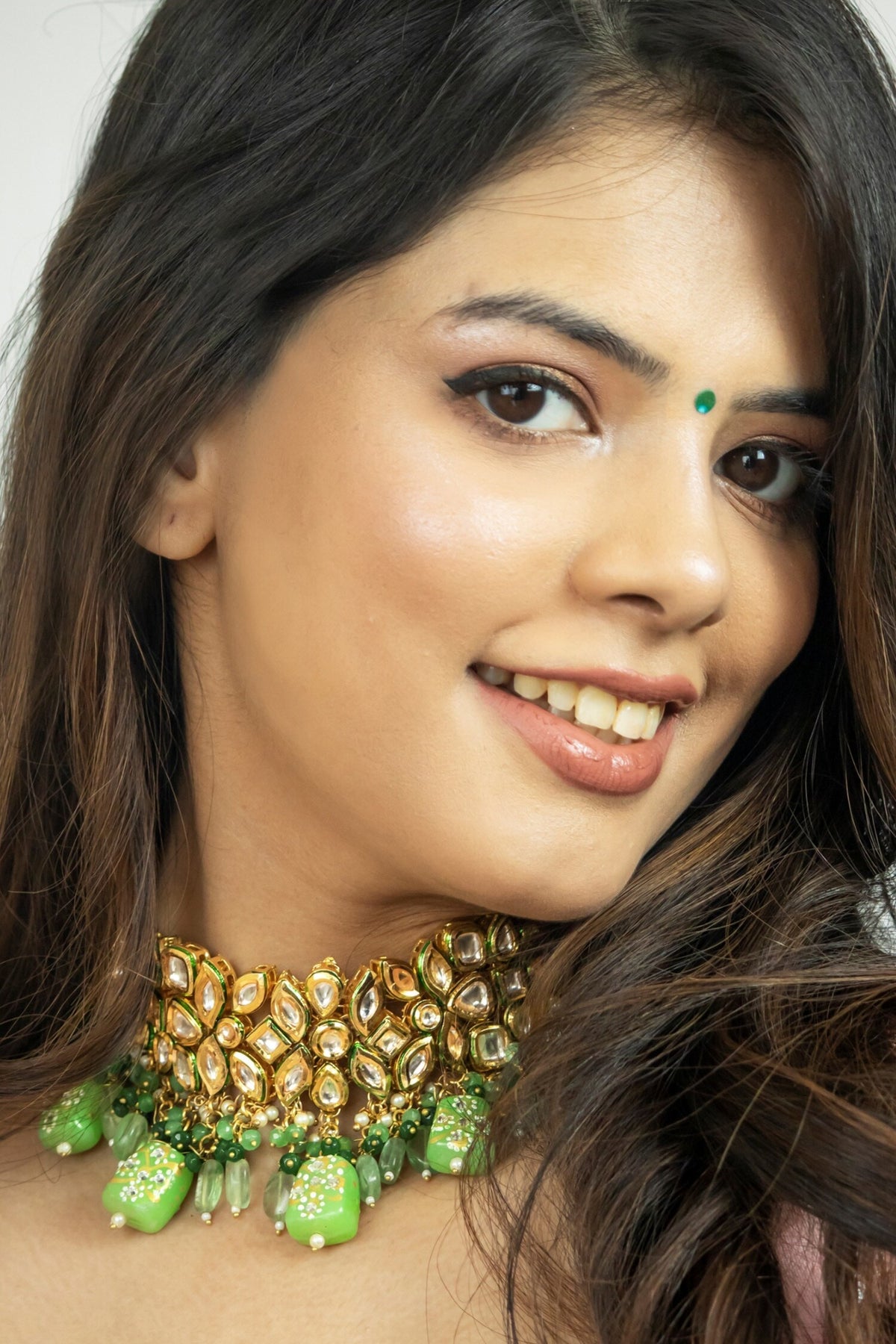 Kundan Embellished Choker Set 