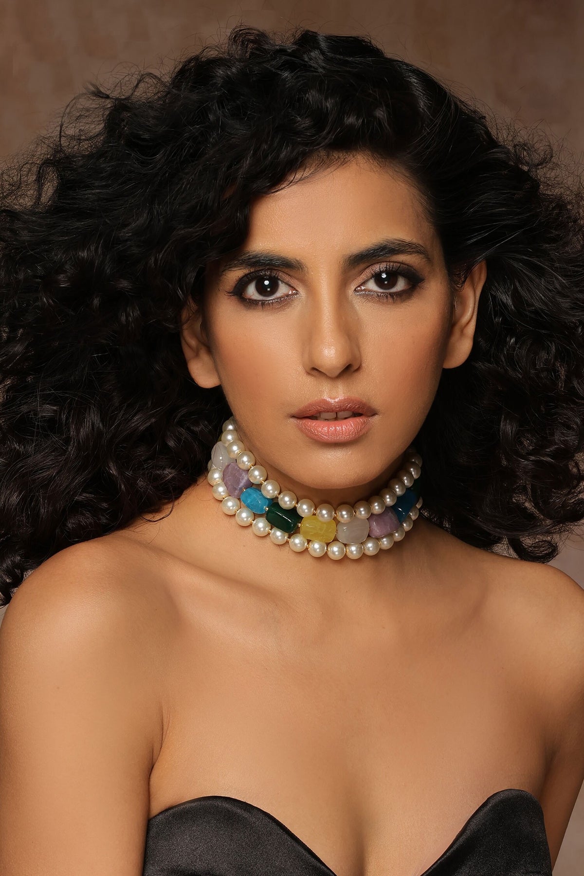 Stone Embellished Choker 