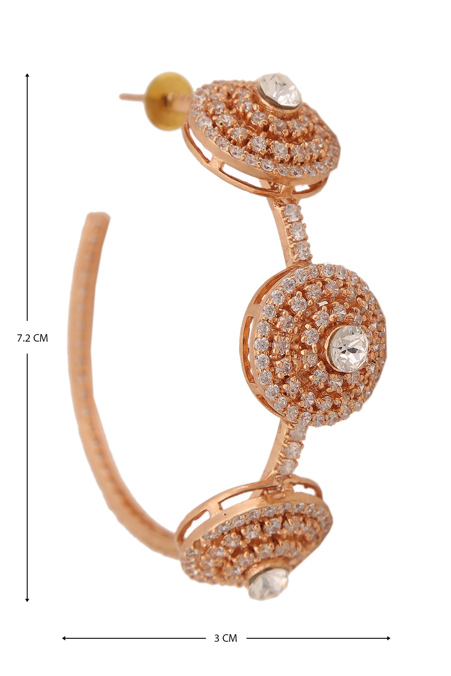 Crystal Hoops 