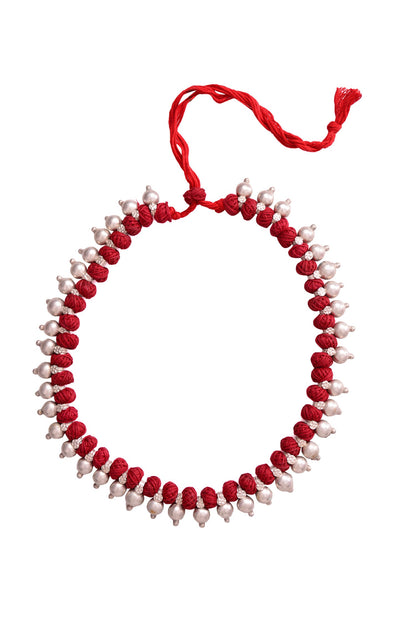 Pinal Thread Ghungroo Necklace 