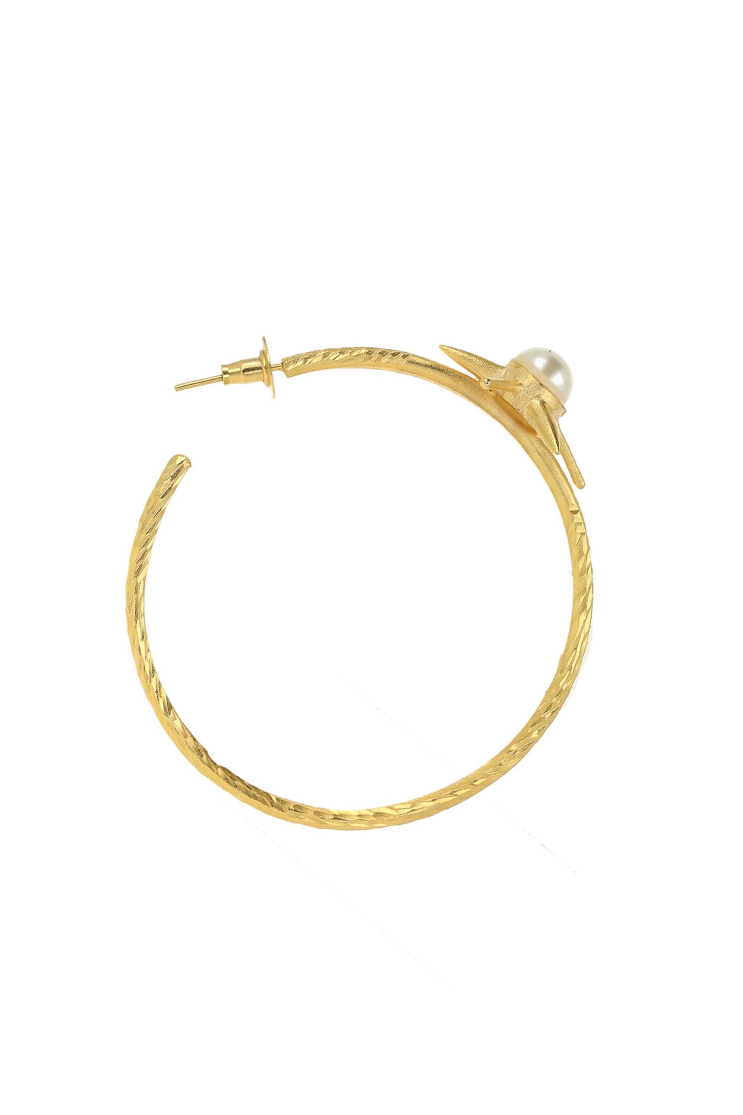 Star Embellished Hoops 