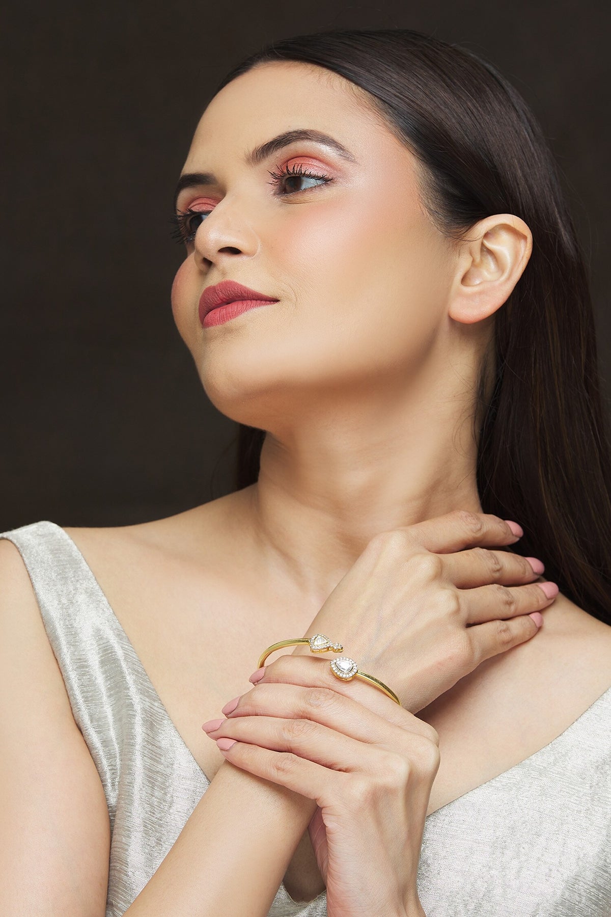 Polki Embellished Bracelet 