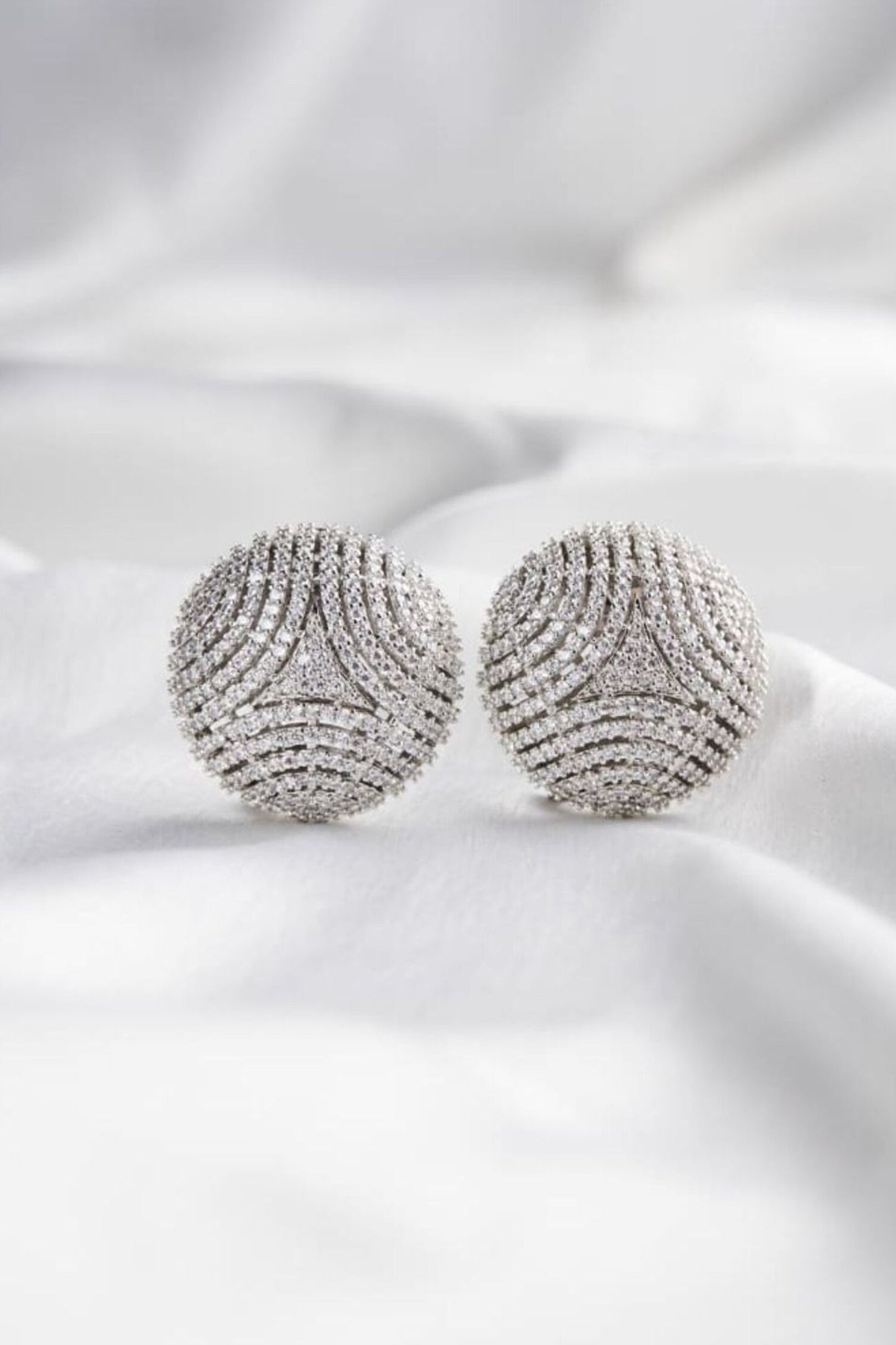 Handcrafted Cleopatra Studded Earrings 