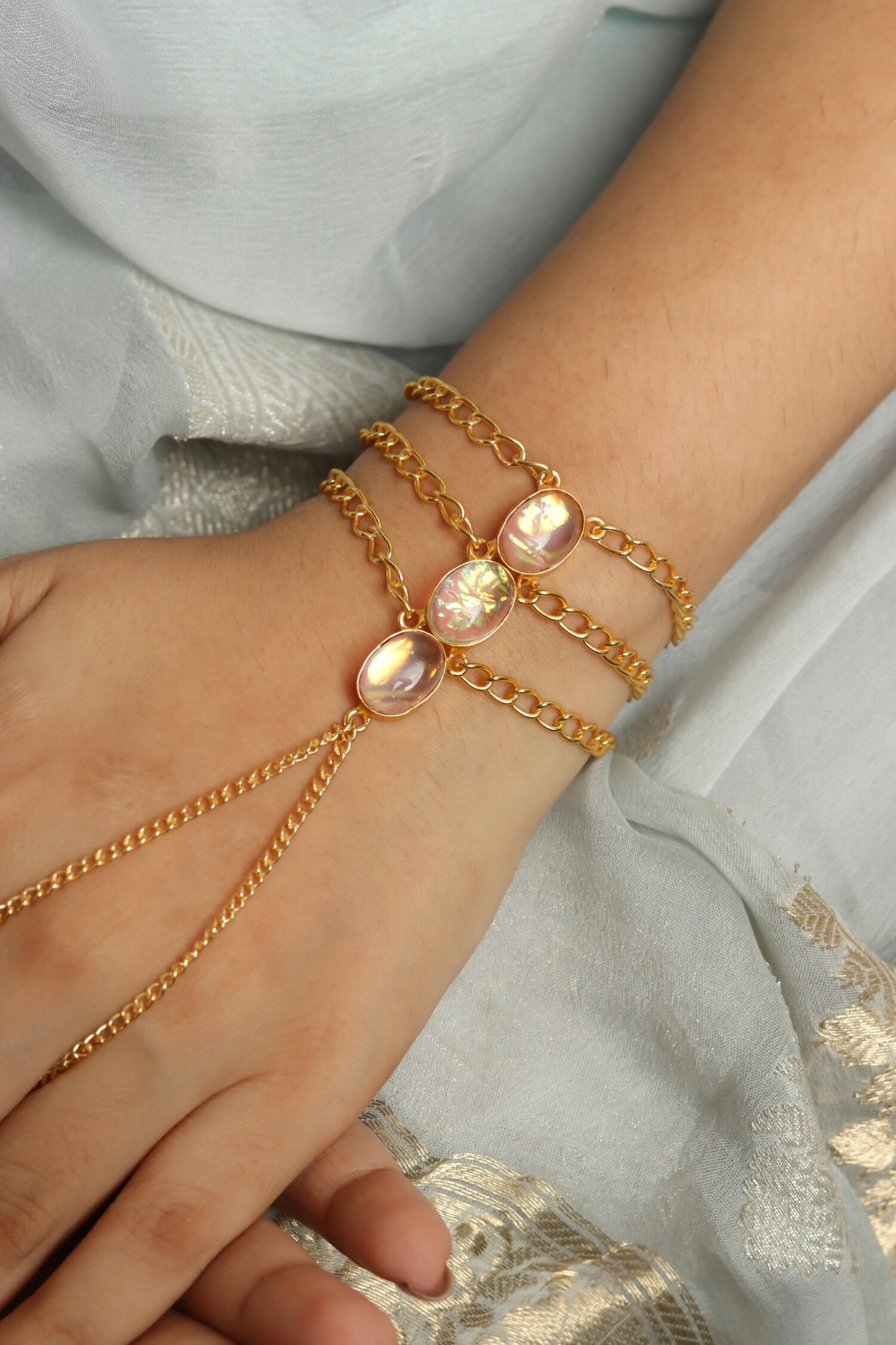 Stone Embellished Bracelet 
