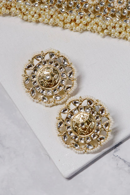 Floral Kundan Choker Set 