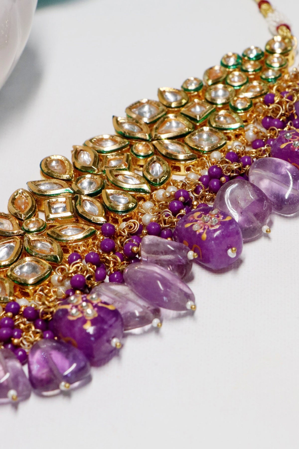 Bead Drop Choker Set 