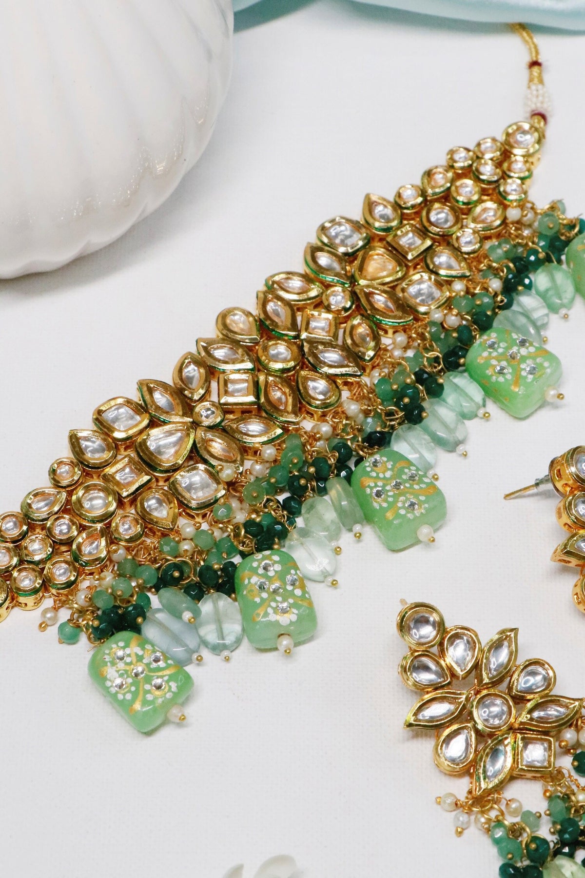 Kundan Embellished Choker Set 