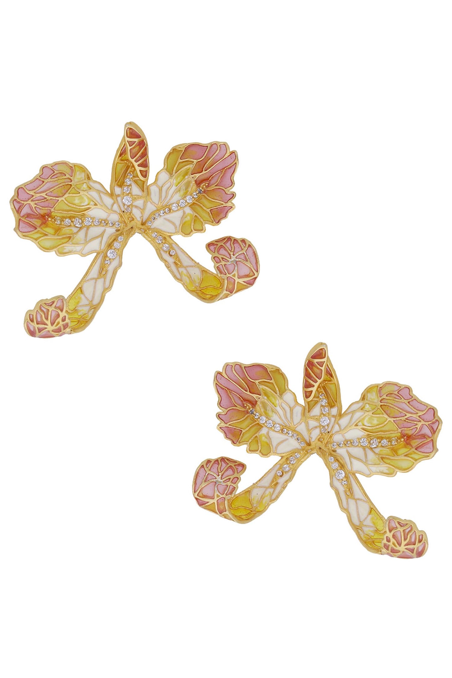 Handcrafted Floral Studs 