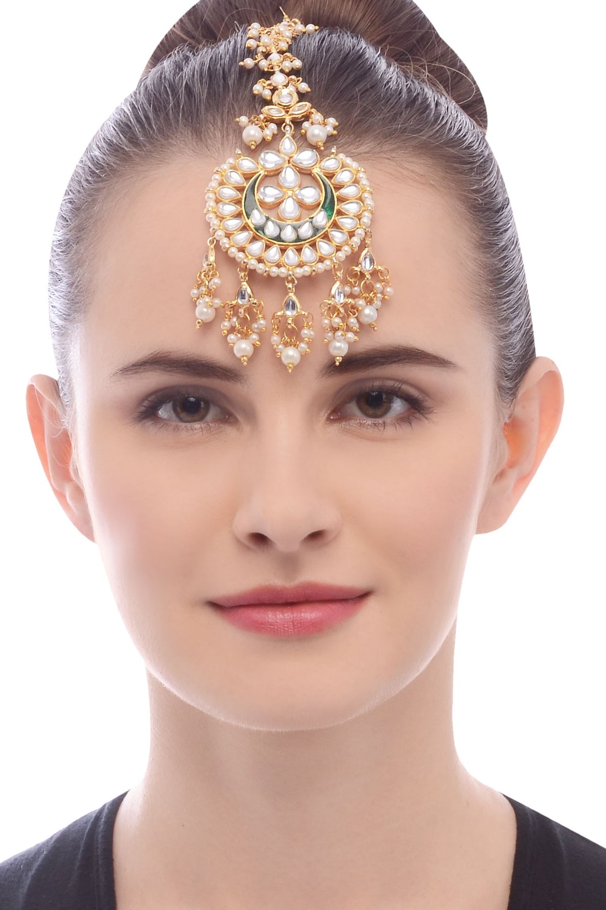 Kundan Studded Maangtika 