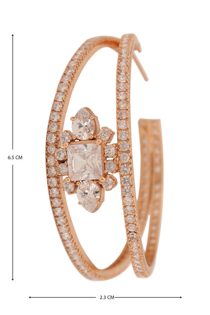 Crystal Hoops 