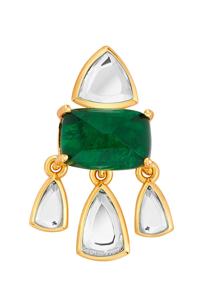 Shiza Mirror & Hydro Statement Studs 