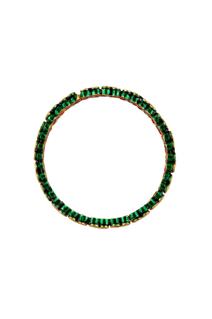 Gold Kundan Work Bangles Set 