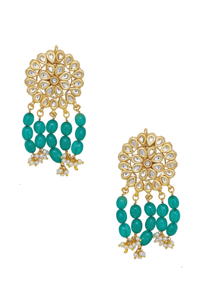 Kundan Dangler Earrings 