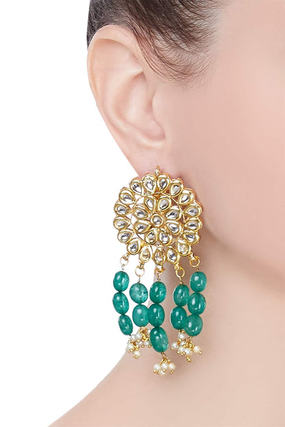 Kundan Dangler Earrings 