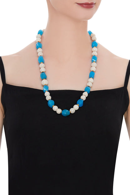 Bead Embellished Necklace 