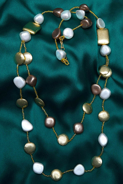 Double layer necklace 