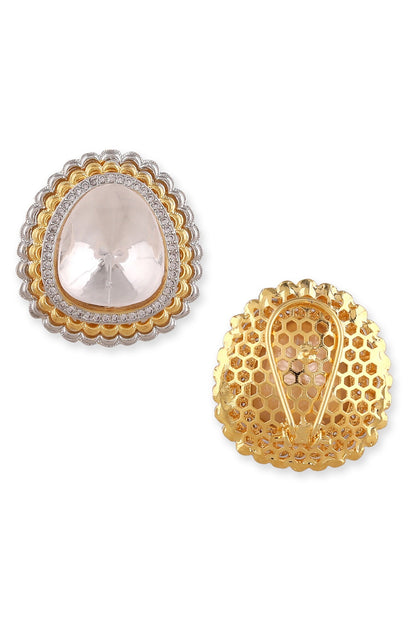 Kundan Embellished Stud Earrings 