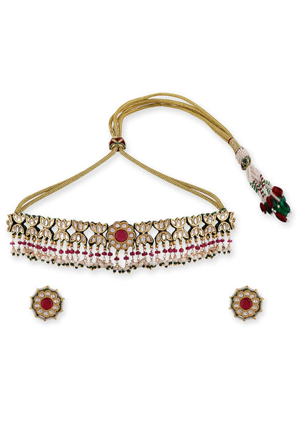 Kundan Studded Choker Set 