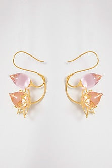 Gold Finish Earrings
