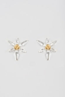 Gold Finish Stud Earrings
