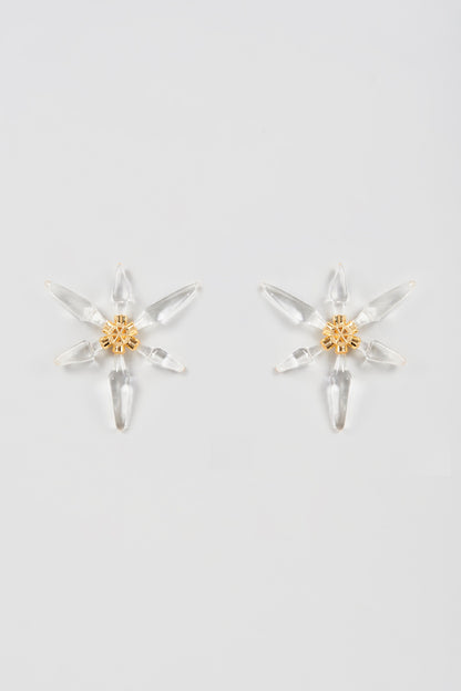 Gold Finish Stud Earrings