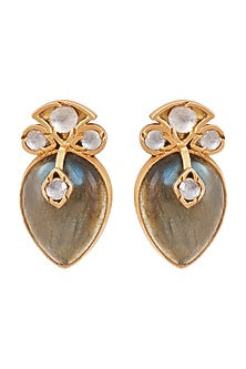 Gold Plated Adra Stud Earrings