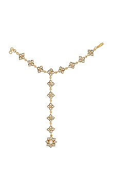 Gold Plated Handcrafted Hathphool