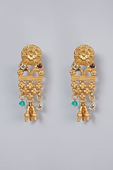 Gold Plated Handcrafted Earrings