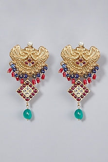 Gold Finish Earrings