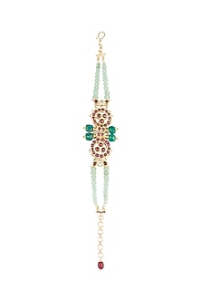 Gold Plated Precious & Semi-Precious Stones Bracelet