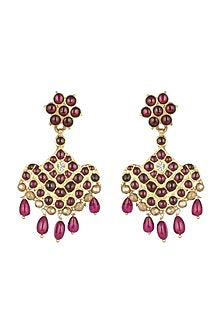Gold Plated Precious & Semi-Precious Earrings