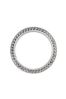 Silver Finish Kada In Sterling Silver