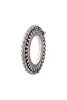 Silver Finish Bangle In Sterling Silver