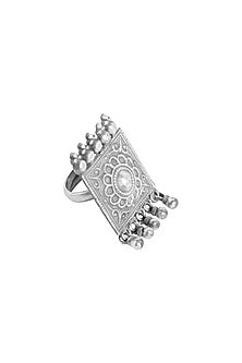 Silver Finish Ring In Sterling Silver