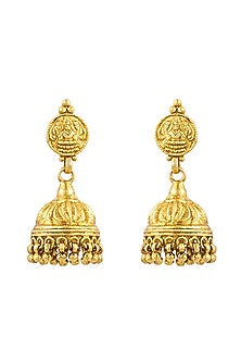 Gold Plated Multi-Colored Semi-Precious Stone Mangalsutra Set In Sterling Silver