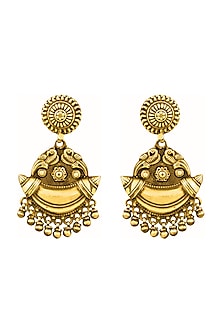 Gold Plated Chandbali Earrings