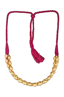 Gold Plated Thushi Choker Necklace
