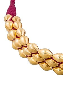 Gold Plated Thushi Choker Necklace