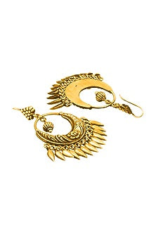 Gold Plated Chandbali Earrings