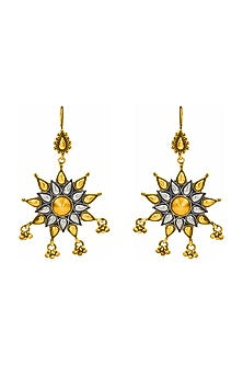 Gold Plated Stardust Earrings