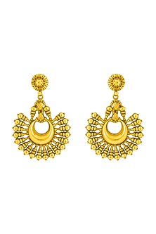 Gold Plated Sana Chandbali Earrings