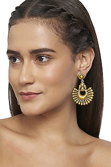 Gold Plated Sana Chandbali Earrings