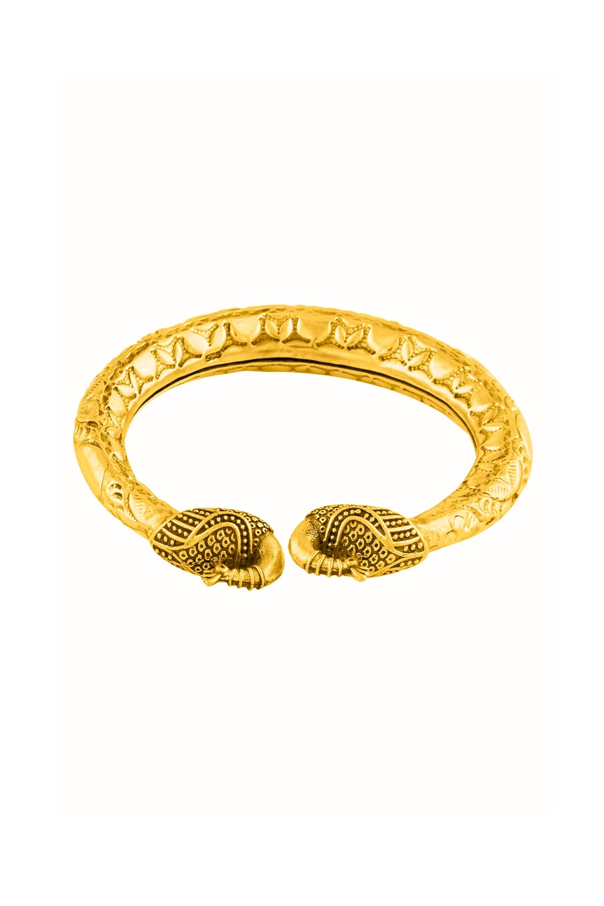 Gold Plated Kada Bangle