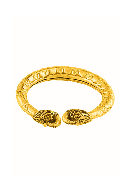 Gold Plated Kada Bangle
