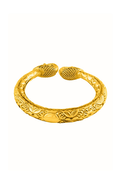 Gold Plated Kada Bangle