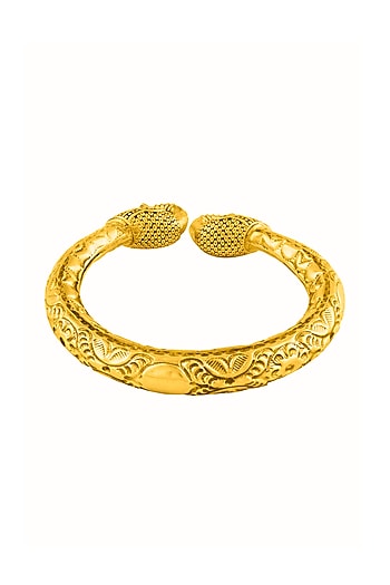 Gold Plated Kada Bangle