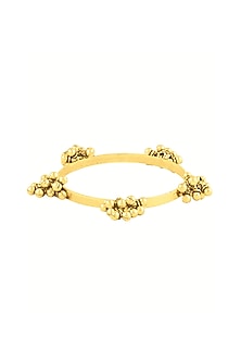 Gold Plated Ghungroo Bangle