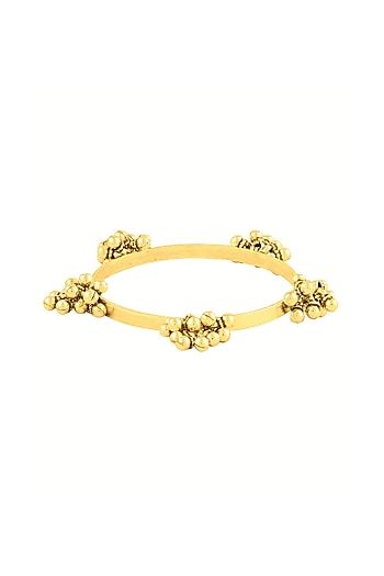 Gold Plated Ghungroo Bangle