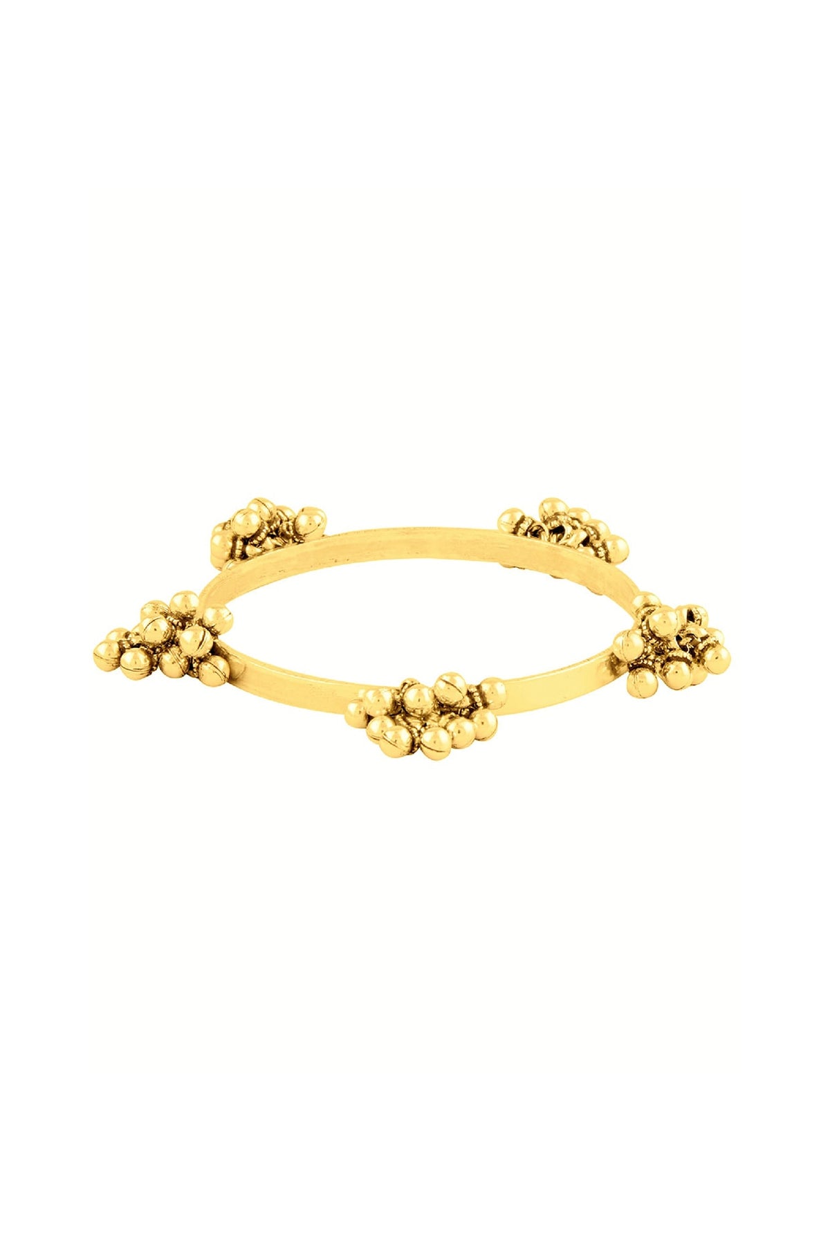 Gold Plated Ghungroo Bangle