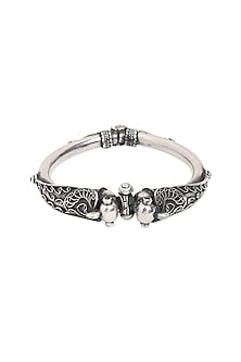 Silver Finish Bangle In Sterling Silver